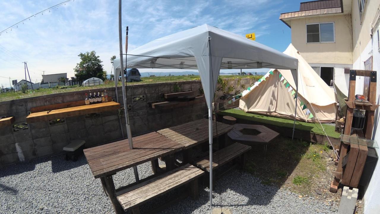 P-Dash Garden Backpackers Higashikawa المظهر الخارجي الصورة